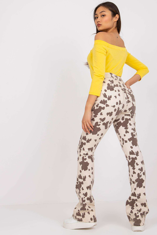 Žlutá základní bavlněná halenka Blink