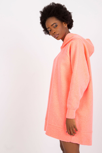 Fluo růžová mikina basic s... 2