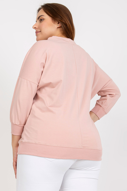 Prašně růžová halenka větší velikosti... Prašně růžová halenka větší velikosti...