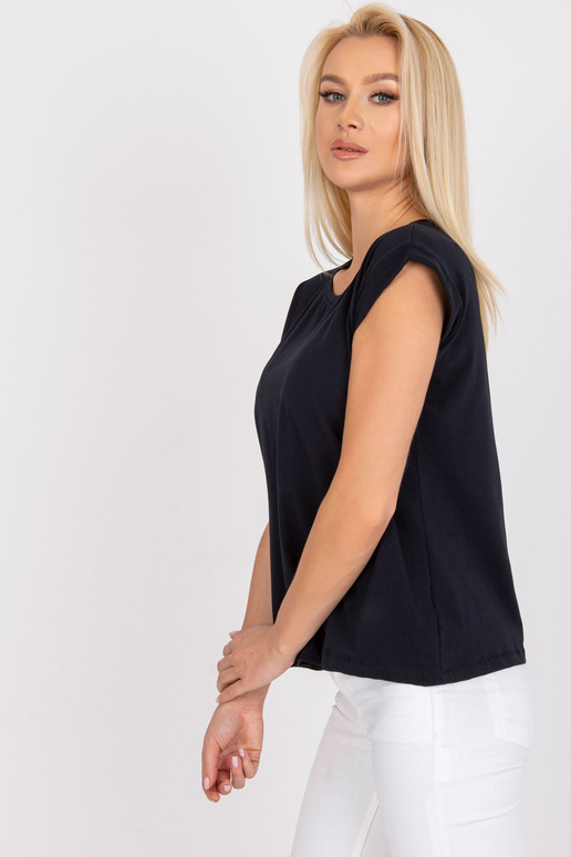 Tmavé námořnické volné bavlněné...