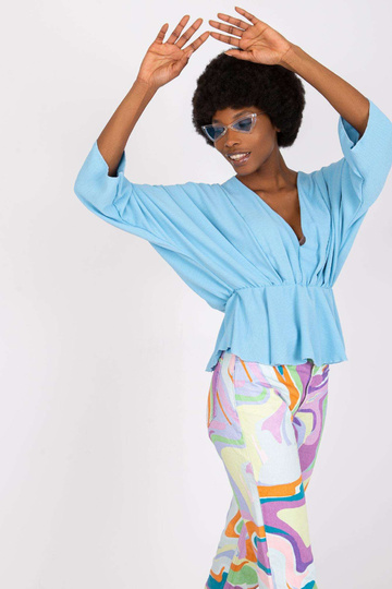 Dámská světle modrá vzdušná...