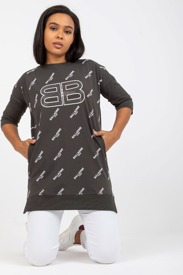 Khaki bavlněná halenka...