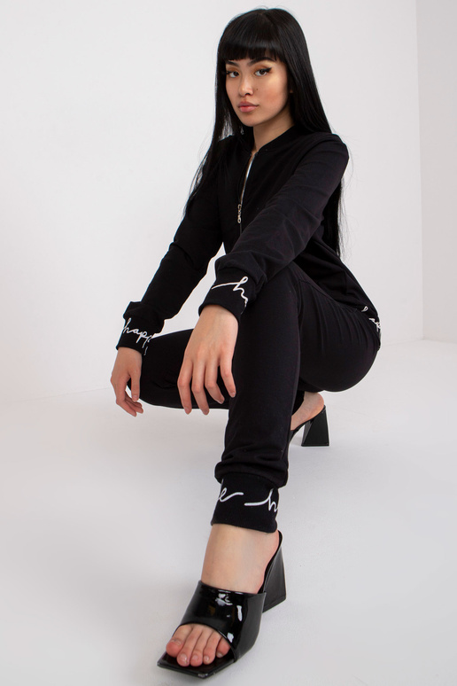 Černý ležérní set s kalhotami