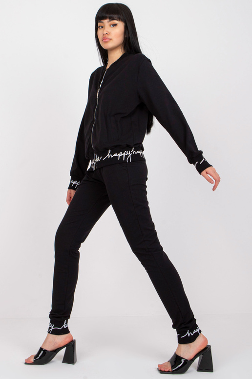 Černý ležérní set s kalhotami