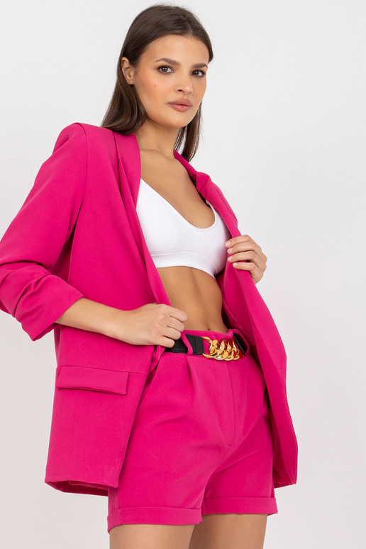 Růžový elegantní set s blejzrem bez...