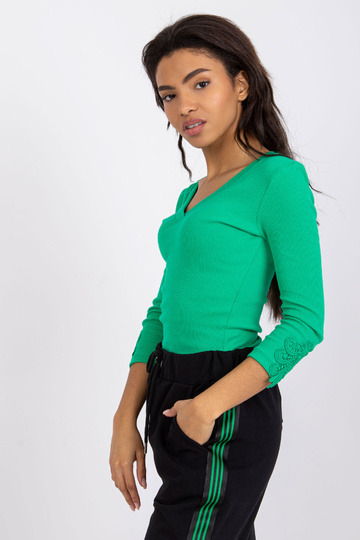 Zelená proužkovaná halenka... 2