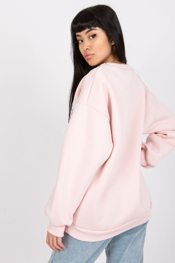 Světle růžová mikina s... 2