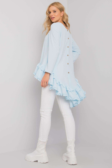 Světle modrá halenka s... 2