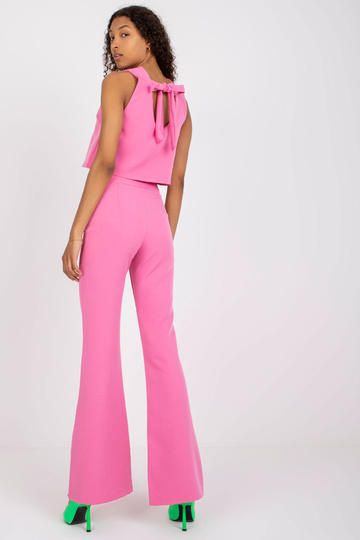 Růžový dvoudílný elegantní... 2