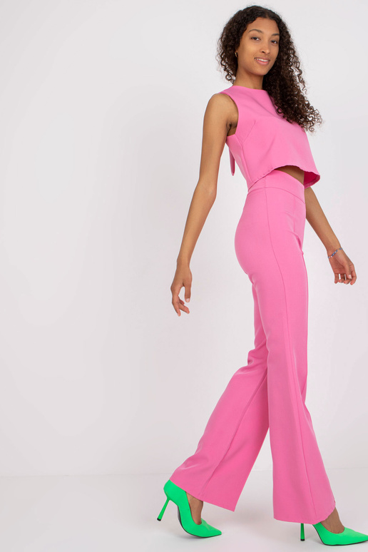 Růžový dvoudílný elegantní set s...