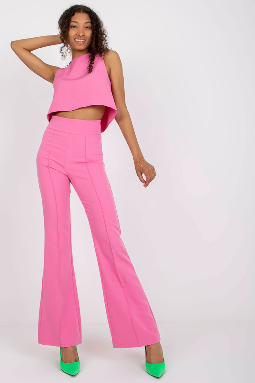 Růžový dvoudílný elegantní set s...