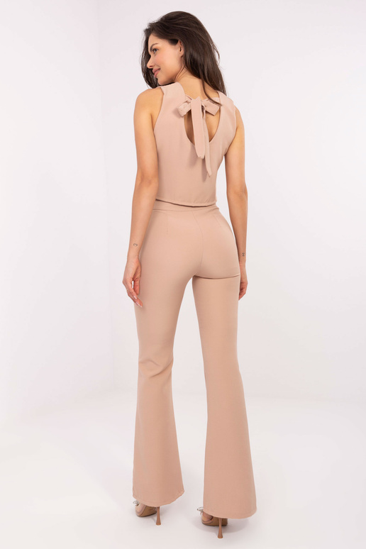 Špinavě růžová dvoudílná souprava s...