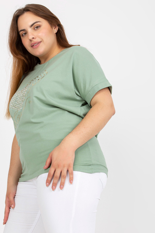 Dámské tričko větší velikosti z...