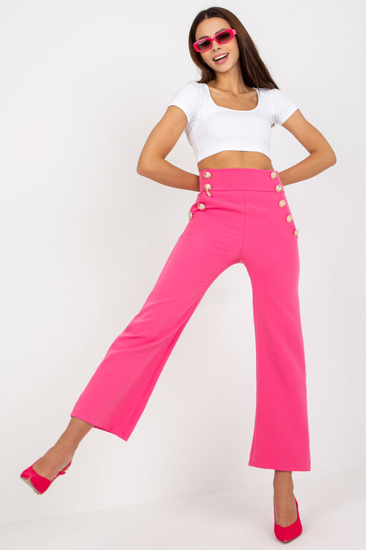 Tmavě růžové dámské kostýmkové...