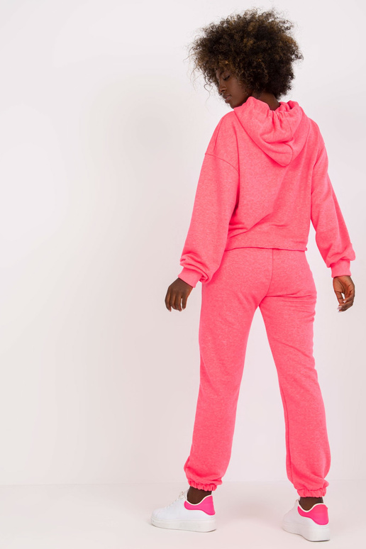 Fluo růžová dvoudílná bavlněná souprava