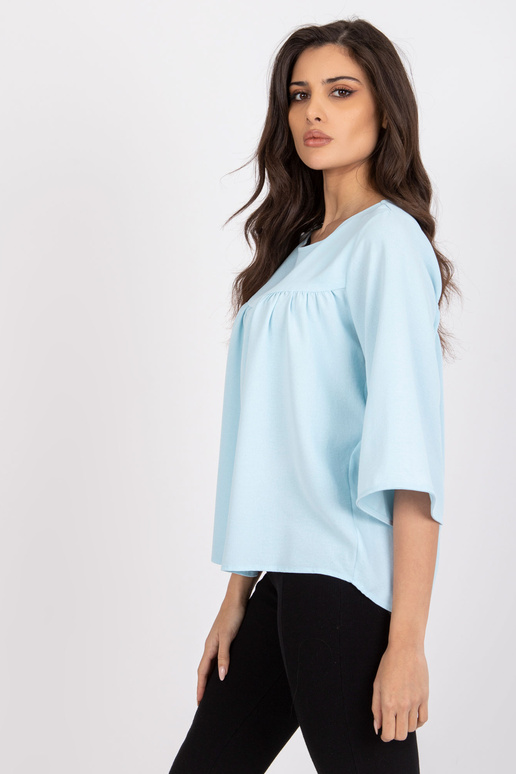 Světle modrá volná halenka Anita RUE...