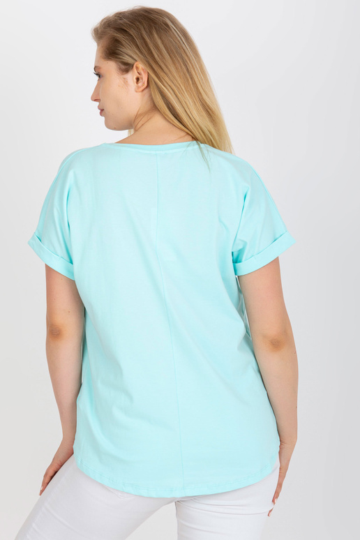 Mintové tričko plus velikosti se... Mintové tričko plus velikosti se...