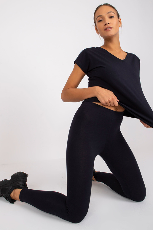 Námořnické modré bavlněné tričko Arlette