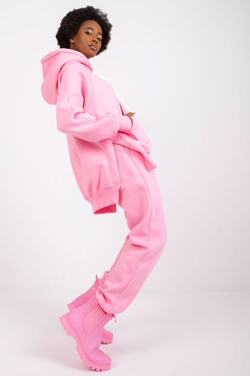 Světle růžová dvoudílná mikina Preston