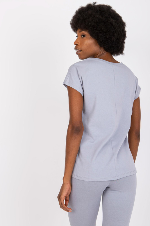 Šedé dámské tričko Arlette pro volný čas