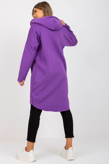 Fialová mikina basic se...