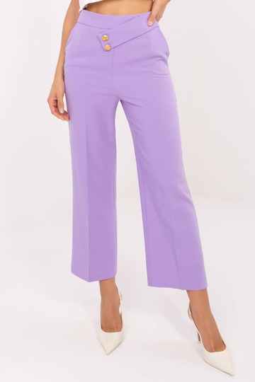 Fialové široké látkové...