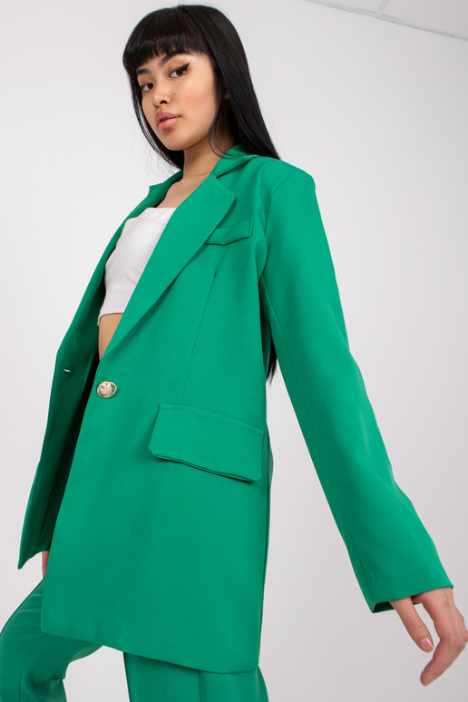 Světle zelená dámská bunda od...