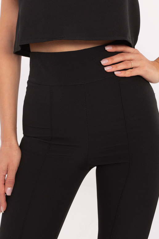 Černý elegantní set s kalhotami s...