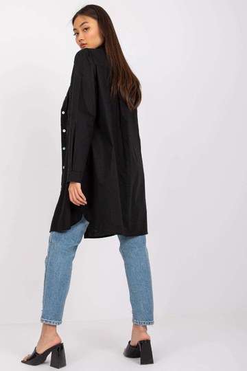 Černá dlouhá dámská košile... 2