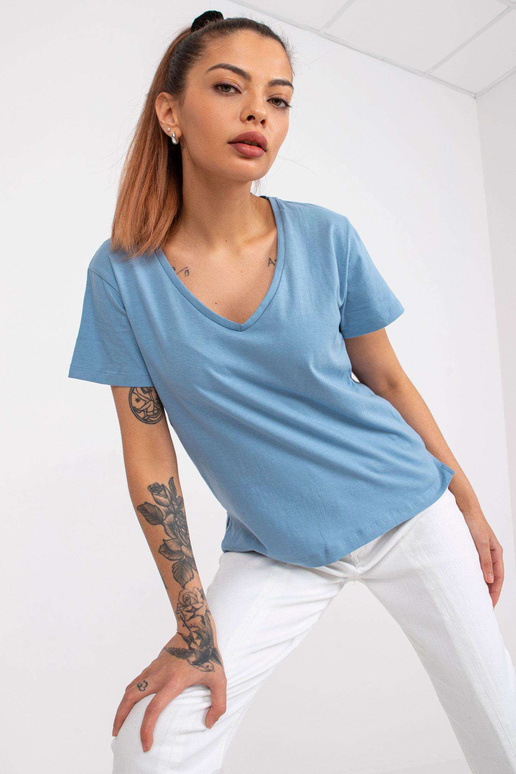 Světle modré tričko pro dámské s...