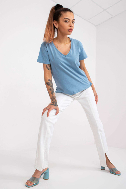 Světle modré tričko pro dámské s...