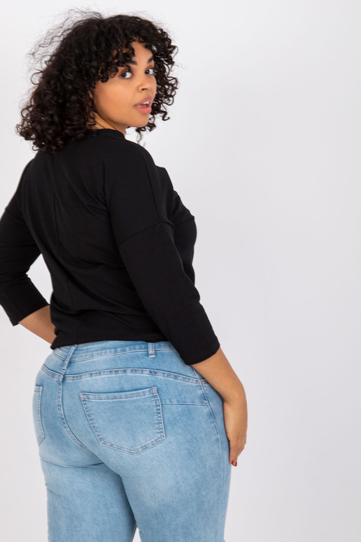 Neformální halenka Rosie Cotton Black... Neformální halenka Rosie Cotton Black...