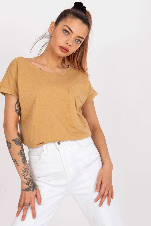 Velbloudí volné tričko basic Ventura