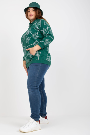 Zelená mikina plus...