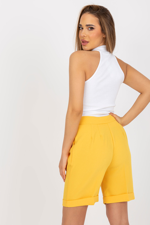 Bílý žebrovaný základní top s...