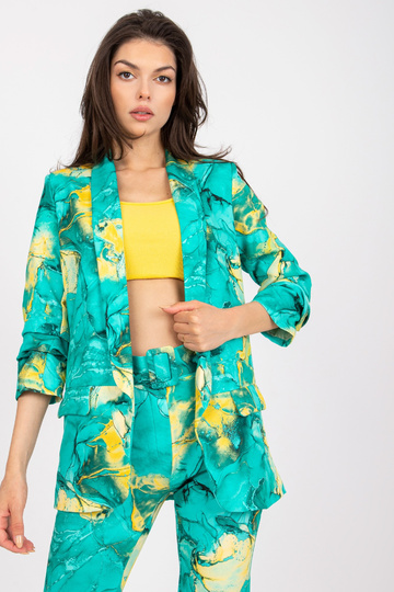 Dámský tyrkysový jednoduchý...