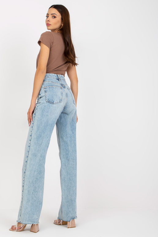 Hnědé základní bavlněné tričko