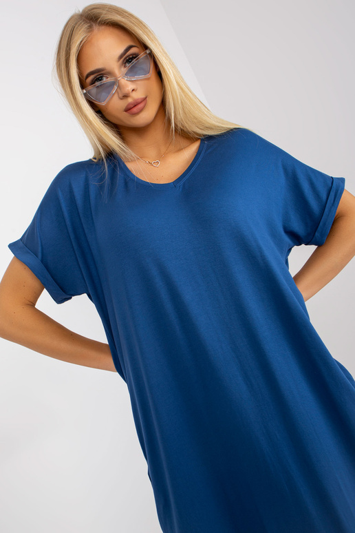 Tmavě modré oversize bavlněné šaty... Tmavě modré oversize bavlněné šaty...