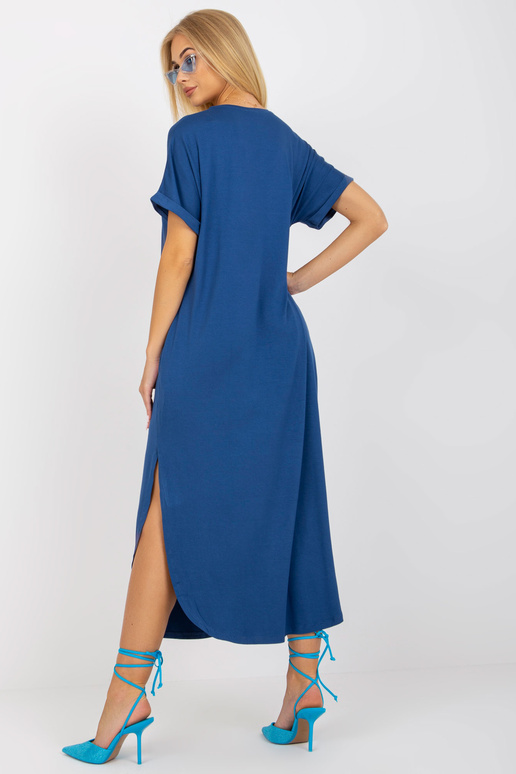 Tmavě modré oversize bavlněné šaty... Tmavě modré oversize bavlněné šaty...