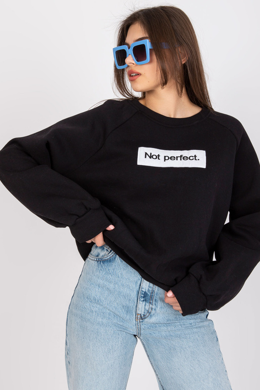 Černá dámská mikina s nápisem Tracy