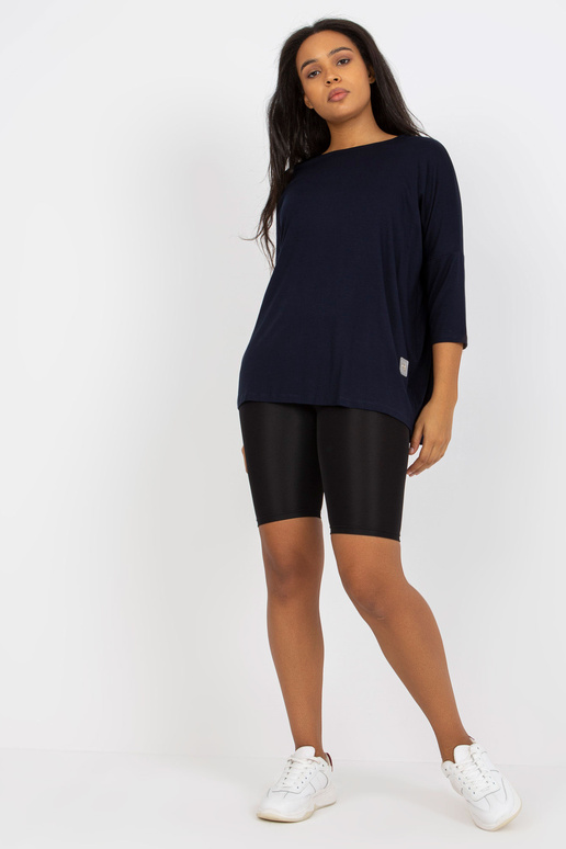 Námořnická modrá bavlněná halenka...