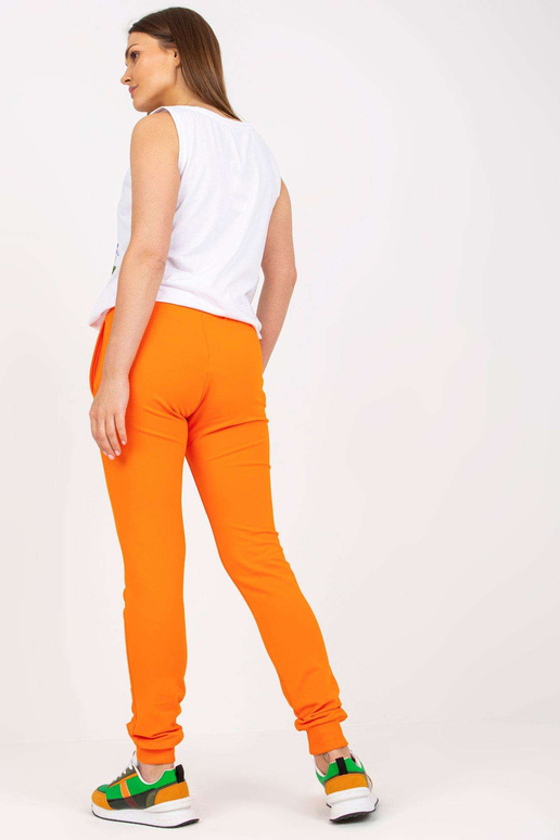 Bílo-oranžový dvoudílný letní set s...