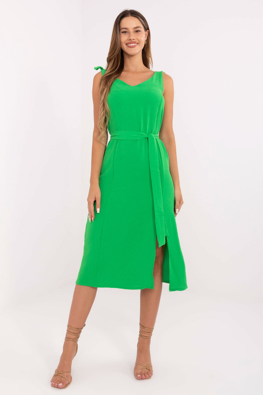 Světle zelené ležérní šaty se...