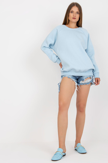 Světle modrá mikina basic... 2