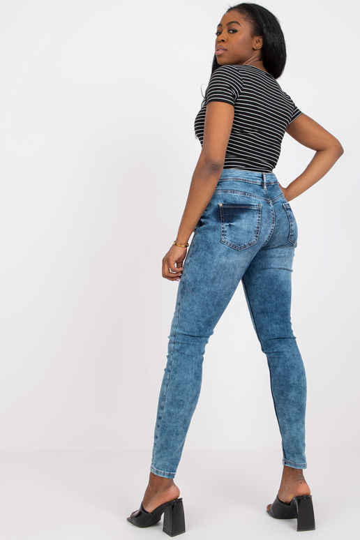 SUBLEVEL modré úzké džíny