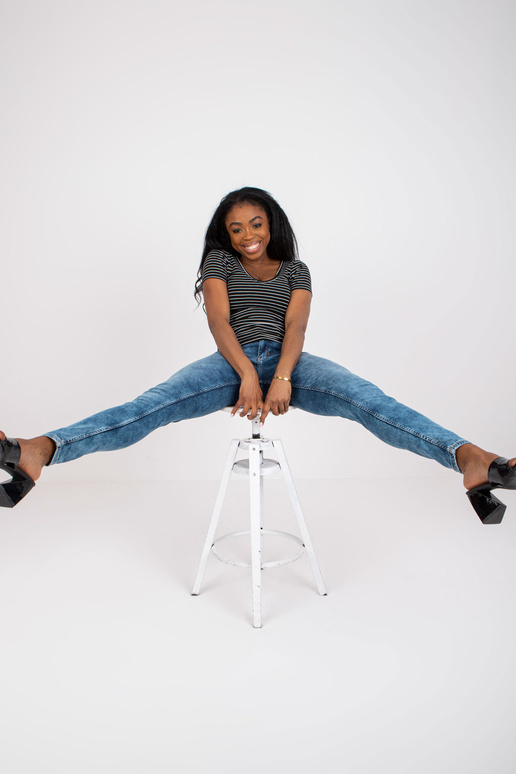 SUBLEVEL modré úzké džíny