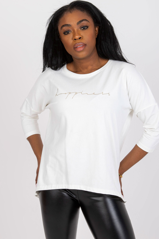 Ecru halenka pro každodenní nošení s...