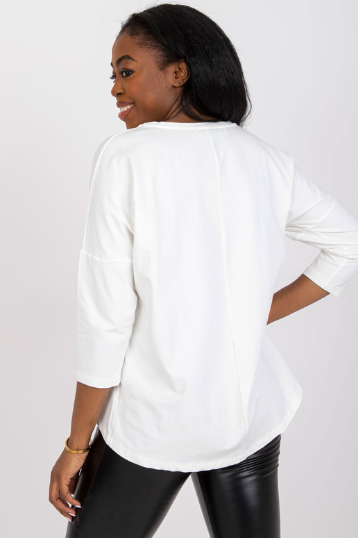 Ecru halenka pro každodenní nošení s...