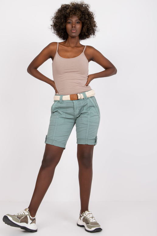 Mint ležérní šortky vyrobené z bavlny...