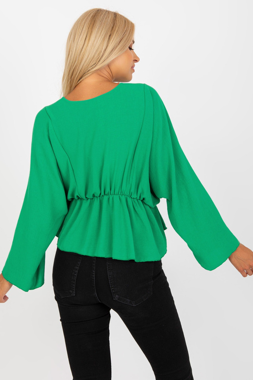 Raquela zelená halenka s dlouhým...